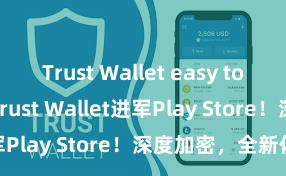 Trust Wallet easy token swap Trust Wallet进军Play Store！深度加密，全新体验。